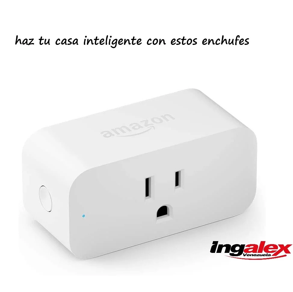 Enchufe inteligente  Smart Plug, Funciona con Alexa (WWA) – Un  dispositivo Certificado por Humanos – Ingalex Venezuela