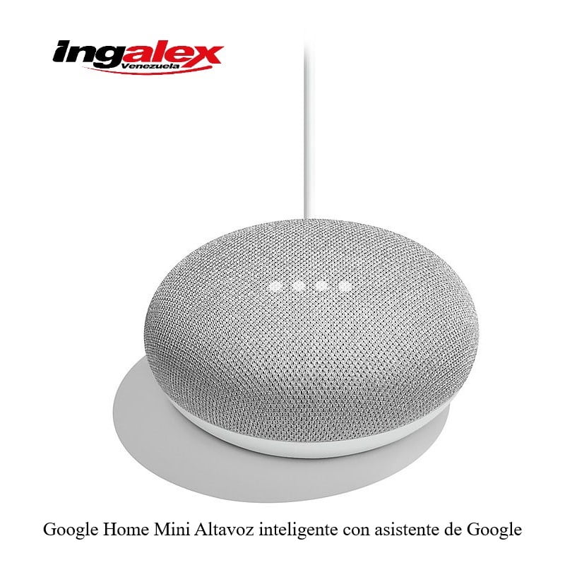 Altavoz inteligente Google Home Mini, Wi-Fi, Pantalla táctil