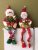 Adornos de navidad set de 2 muñecos navideños hechos a mano por verdaderos artesanos